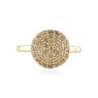 Gouden ring met I2 Champagne Diamanten (de Melo)