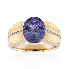 Gouden ring met een Kunar Apatiet (de Melo)