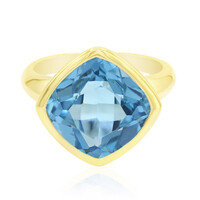 Gouden ring met een Marambaia-topaas (Tenner Diniz)