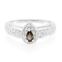 Zilveren ring met een Kleurwissel Saffier
