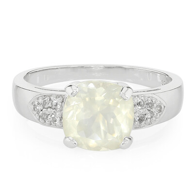 Zilveren ring met een Orthoklaas