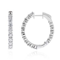 Gouden oorbellen met I1 (H) Diamanten (CIRARI)