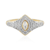 Zilveren ring met een zirkoon