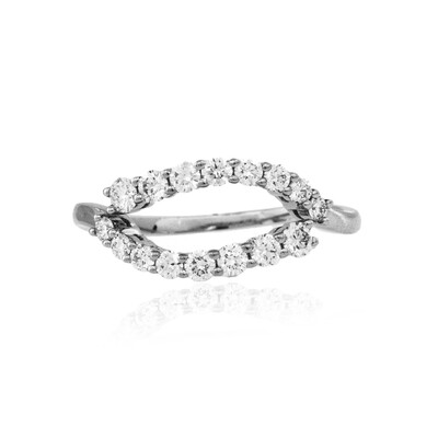 Platina ring met Loepzuivere (F) Diamanten (LUCENT DIAMONDS)