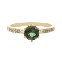 Gouden ring met een Oregon zonnesteen