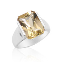 Zilveren ring met een Gouden Labradoriet