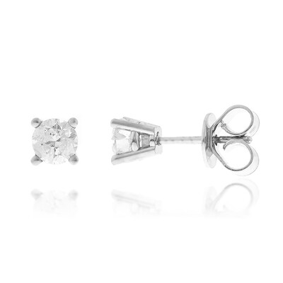 Gouden oorbellen met I1 (H) Diamanten (CIRARI)