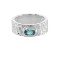 Zilveren ring met een Ratanakiri zirkoon