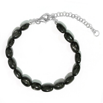 Zilveren armband met Indische Ster Diopsieden