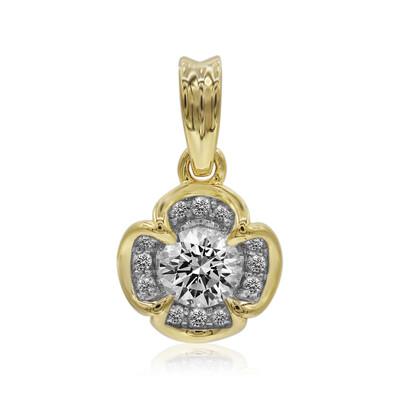 Gouden hanger met een Diamant SI1 (G) (Annette)