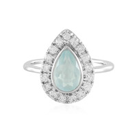 Gouden ring met een Paraibe opaal (AMAYANI)