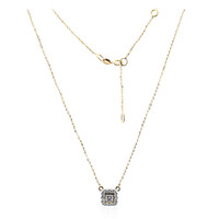 Gouden halsketting met een IF Diamant (D)
