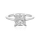 Zilveren ring met een zirkoon
