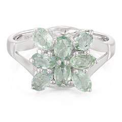 Zilveren ring met Paraiba toermalijnen
