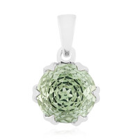 Gouden hanger met een groene amethist (PHANTASIA)