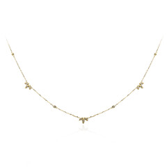 Gouden halsketting met SI2 (H) Diamanten (CIRARI)