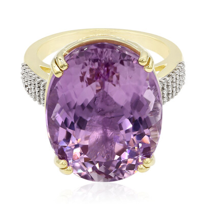 Gouden ring met een Patroke kunziet