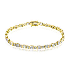 Gouden armband met SI2 (H) Diamanten (CIRARI)