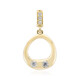 Gouden hanger met Diamanten SI1 (G) (Annette)