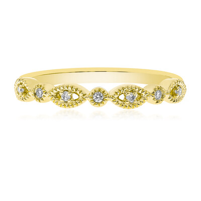 Gouden ring met SI2 (H) Diamanten (CIRARI)