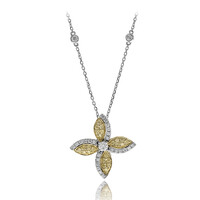 Gouden halsketting met een SI2 (H) Diamant (CIRARI)