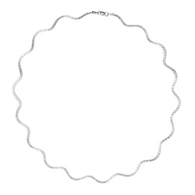 Zilveren halsketting (MONOSONO COLLECTION)