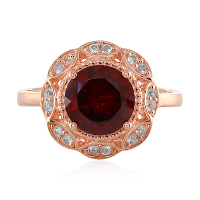 Zilveren ring met een Mozambique granaat