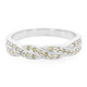 Zilveren ring met Fancy diamanten