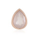 Zilveren hanger met een rozen kwarts (MONOSONO COLLECTION)