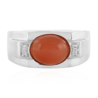 Zilveren ring met een Kangeyam Maansteen