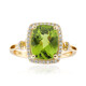 Gouden ring met een Dashine Peridoot (CIRARI)