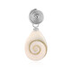 Zilveren hanger met een Shiva oog (Bali Barong)