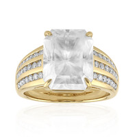 Gouden ring met een Namibië Cerussiet (de Melo)
