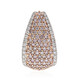 Gouden hanger met I1 Roze Diamanten (CIRARI)