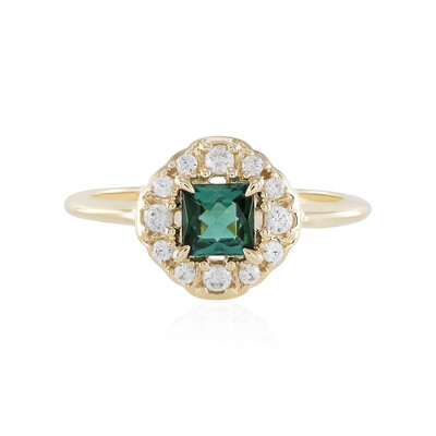 Gouden ring met een indigoliet (Adela Gold)