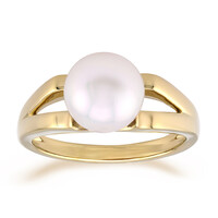 Zilveren ring met een Akoya parel (TPC)