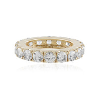 Gouden ring met witte saffieren (de Melo)