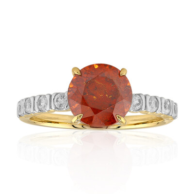 Gouden ring met een sfaleriet
