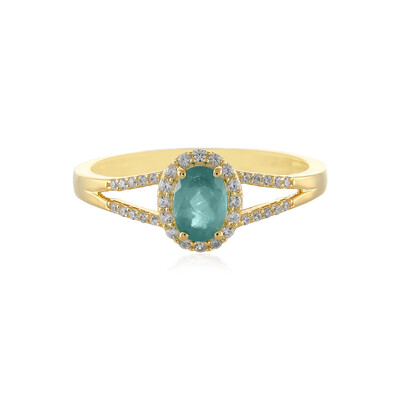 Zilveren ring met een Grandidiriet