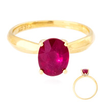 Gouden ring met een Madagaskar Robijn (de Melo)