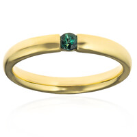 Gouden ring met een alexandriet (CUSTODANA)