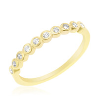 Gouden ring met VS2 (G) Candadese Diamanten