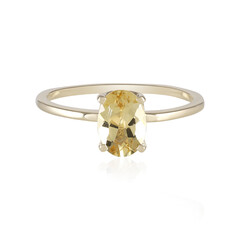Gouden ring met een gouden beril