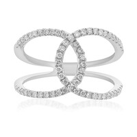 Gouden ring met SI2 (H) Diamanten (CIRARI)