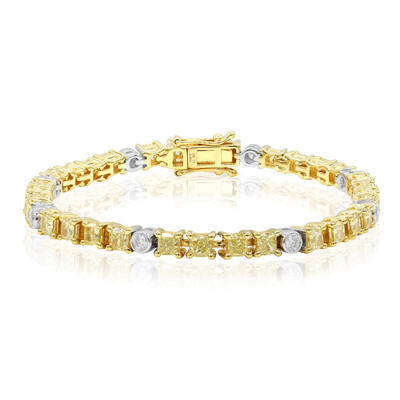 Gouden armband met gele S12 diamanten (CIRARI)