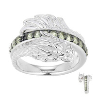 Zilveren ring met peridoots (Adela Silber)