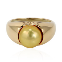 Zilveren ring met een zoetwater kweekparel (TPC)
