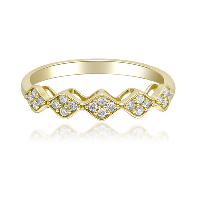 Gouden ring met I1 (H) Diamanten (CIRARI)