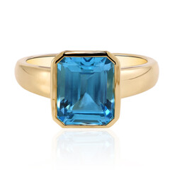 Gouden ring met een Marambaia-topaas (Tenner Diniz)