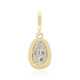 Gouden hanger met een Diamant SI1 (G) (Annette)